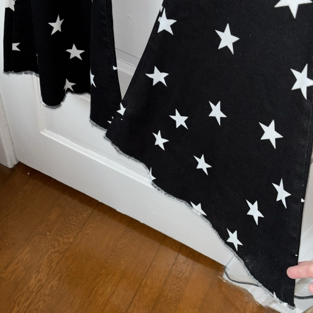 ALTAR’D STATE STARRY HIGH RISE FLARE JEANS - Picture 5 of 10